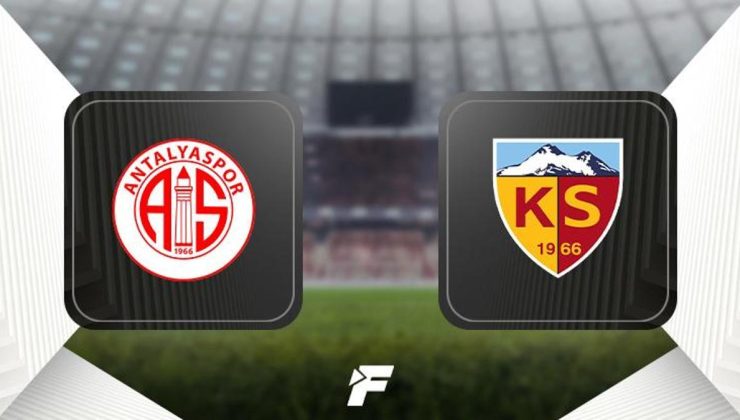 Antalyaspor-Kayserispor maçı ne zaman, saat kaçta, hangi kanalda canlı yayınlanacak? (Muhtemel 11’ler)