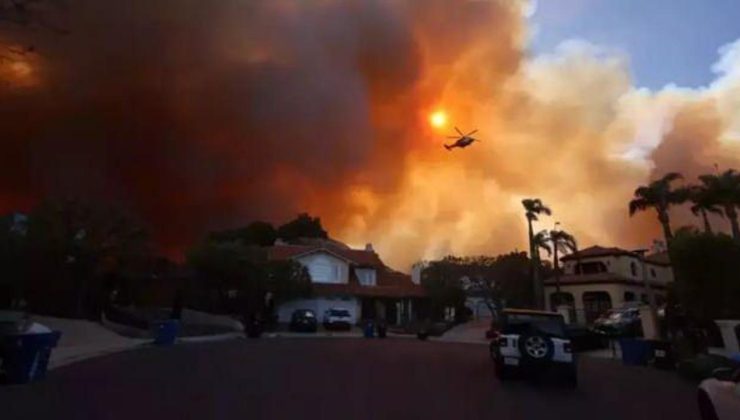 Los Angeles’ta alarm seviyesi arttı… En yüksek seviye  kırmızı bayrak!