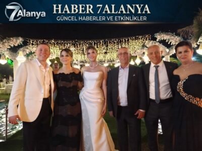 ALANYA DA BEYDA İLE BURAK ÇİFTİ DÜNYA EVİNE GİRDİ